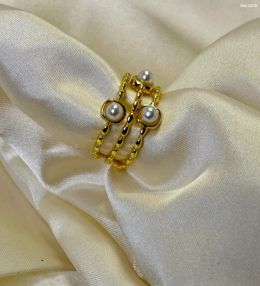 3-Tier Pearl Ring GM-007R