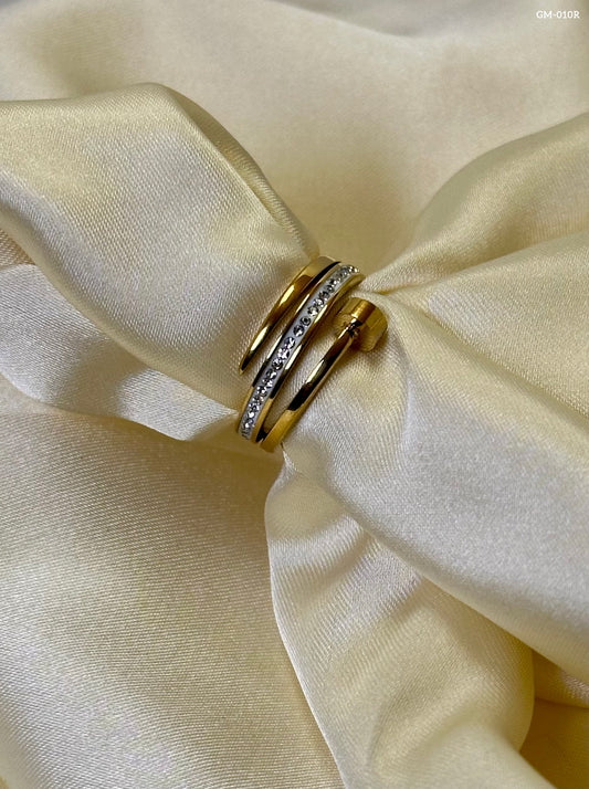 Beaded Nail Ring GM-010R