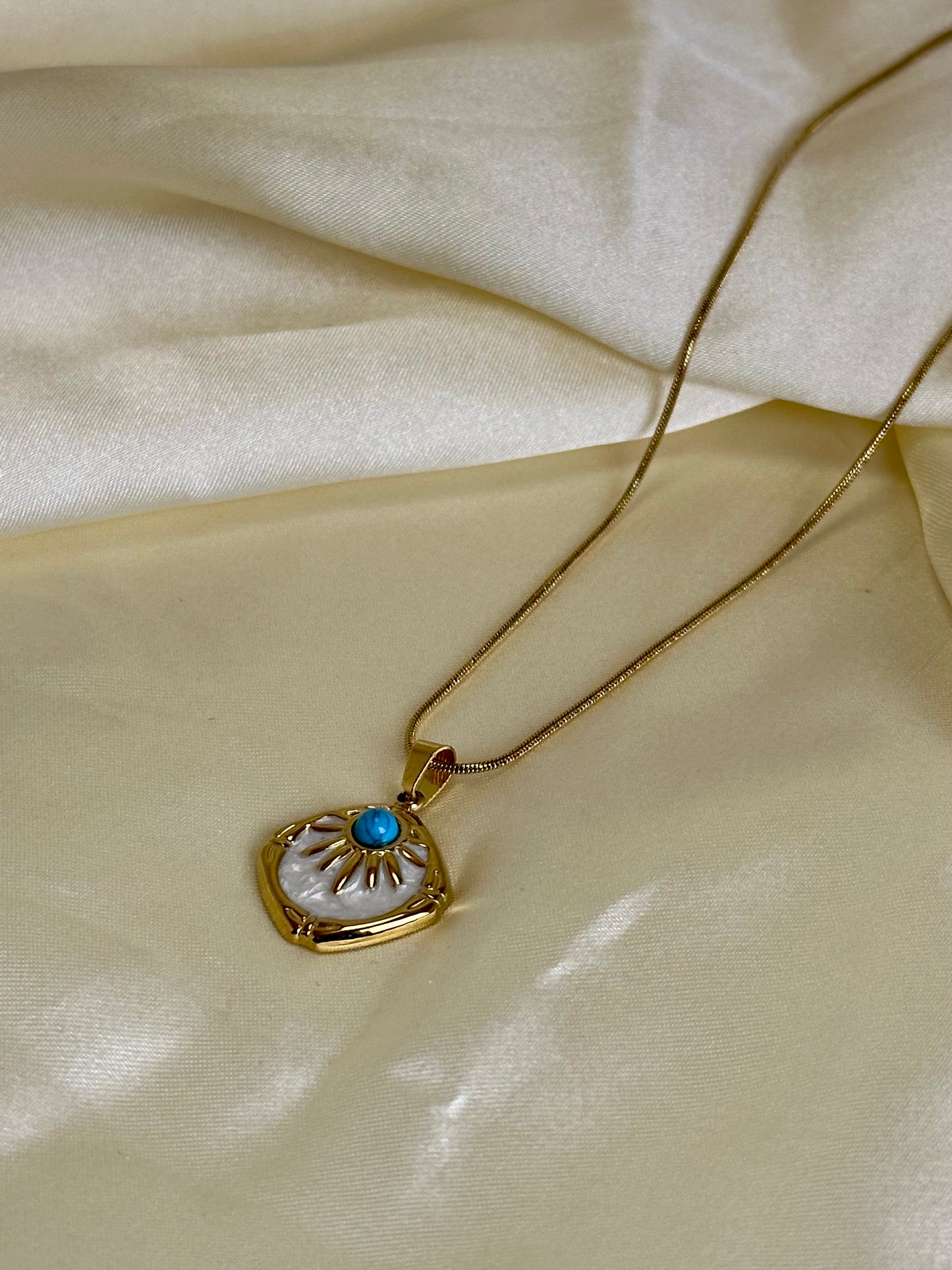 Vintage Blue Necklace