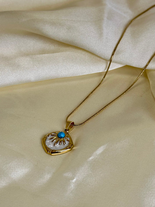 Vintage Blue Necklace